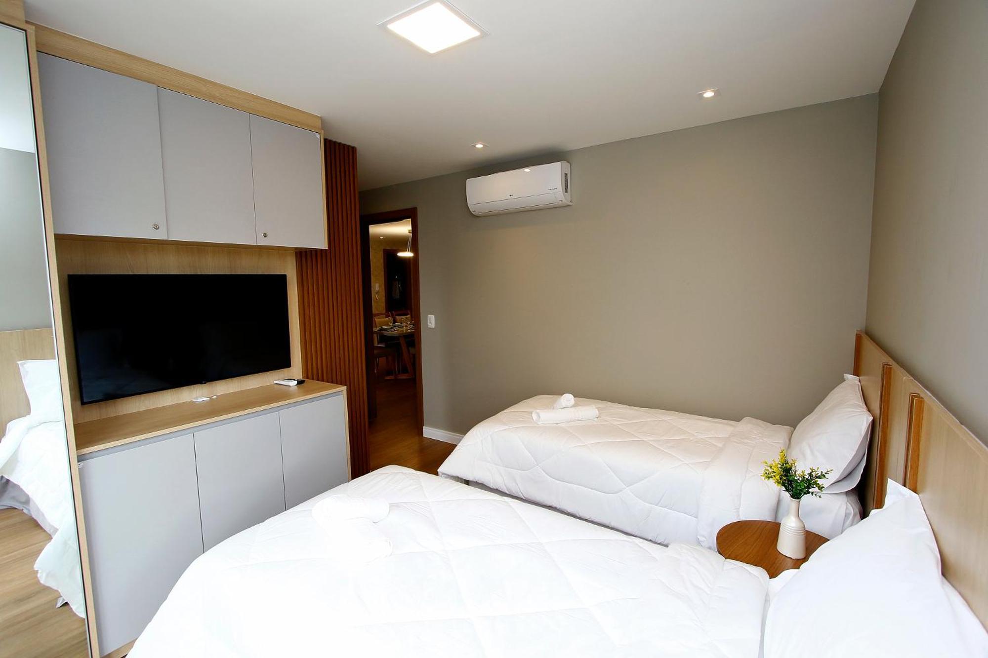 Luxuoso Apartamento Em Gramado - 2 Suites المظهر الخارجي الصورة