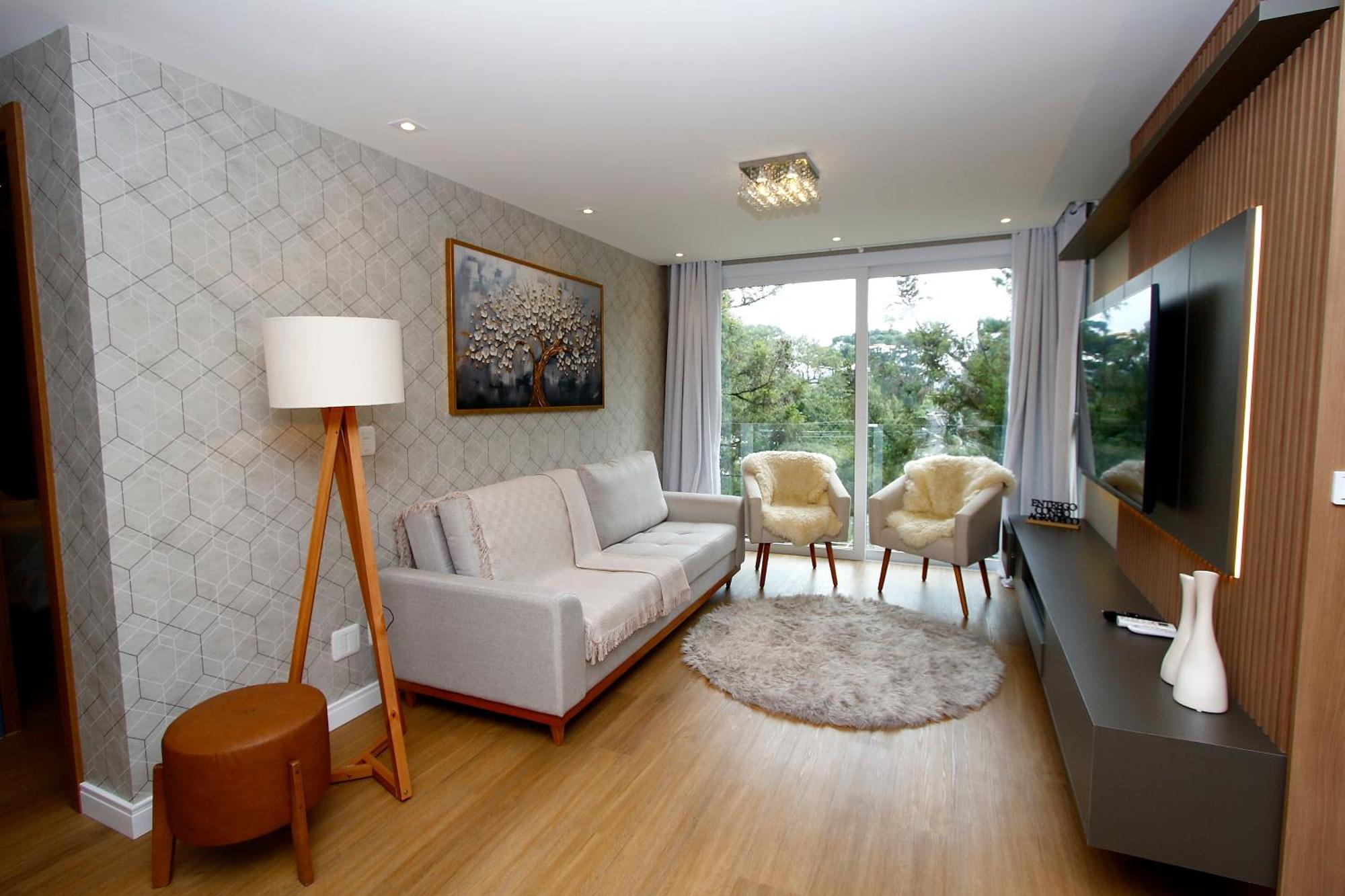 Luxuoso Apartamento Em Gramado - 2 Suites المظهر الخارجي الصورة